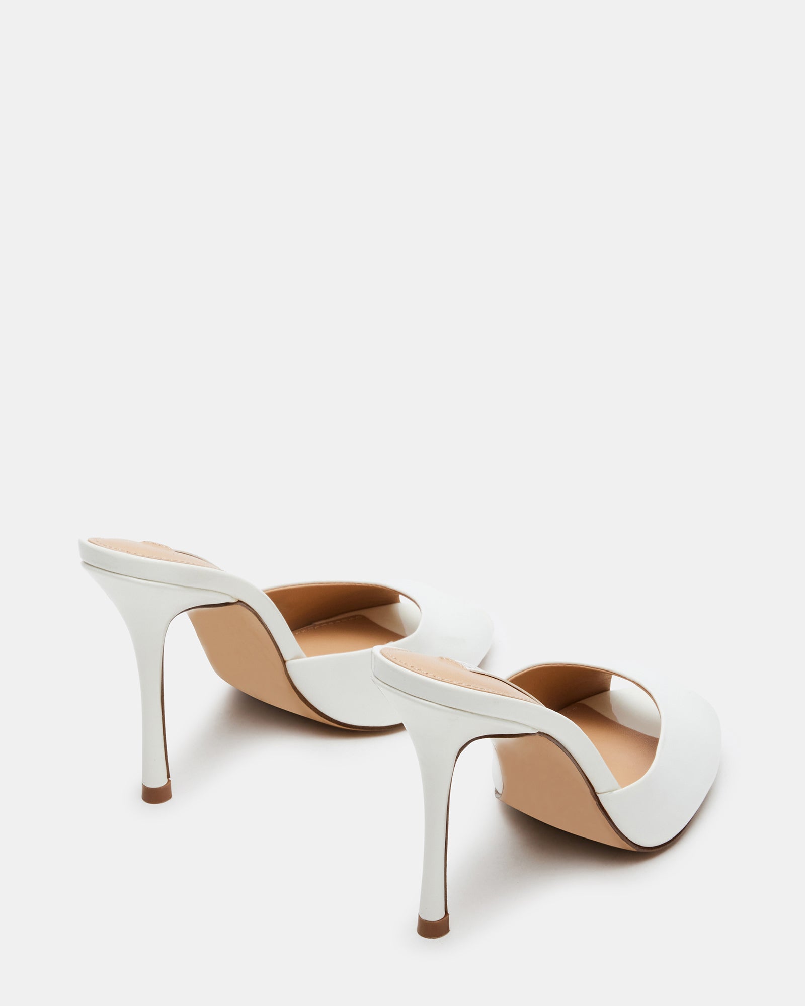 PRIYAA White Patent Hight Heels | Women's Designer Heels