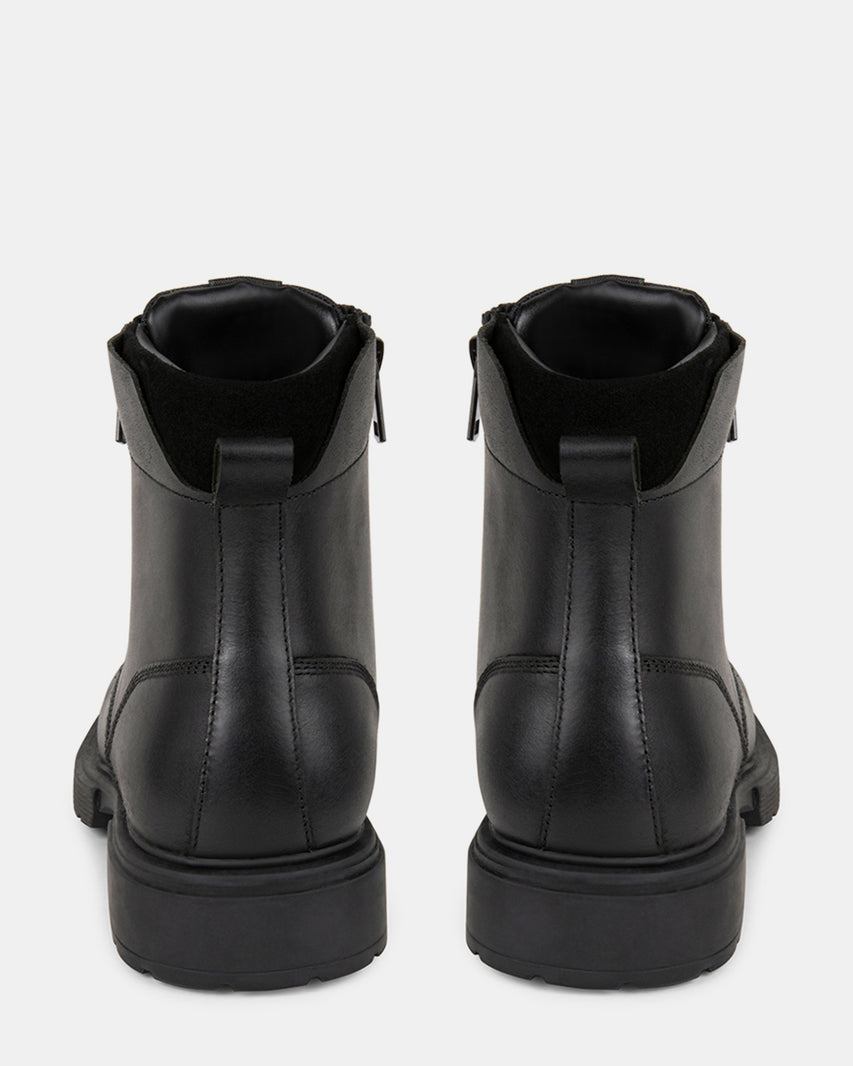 QUARTZ BLACK LEATHER