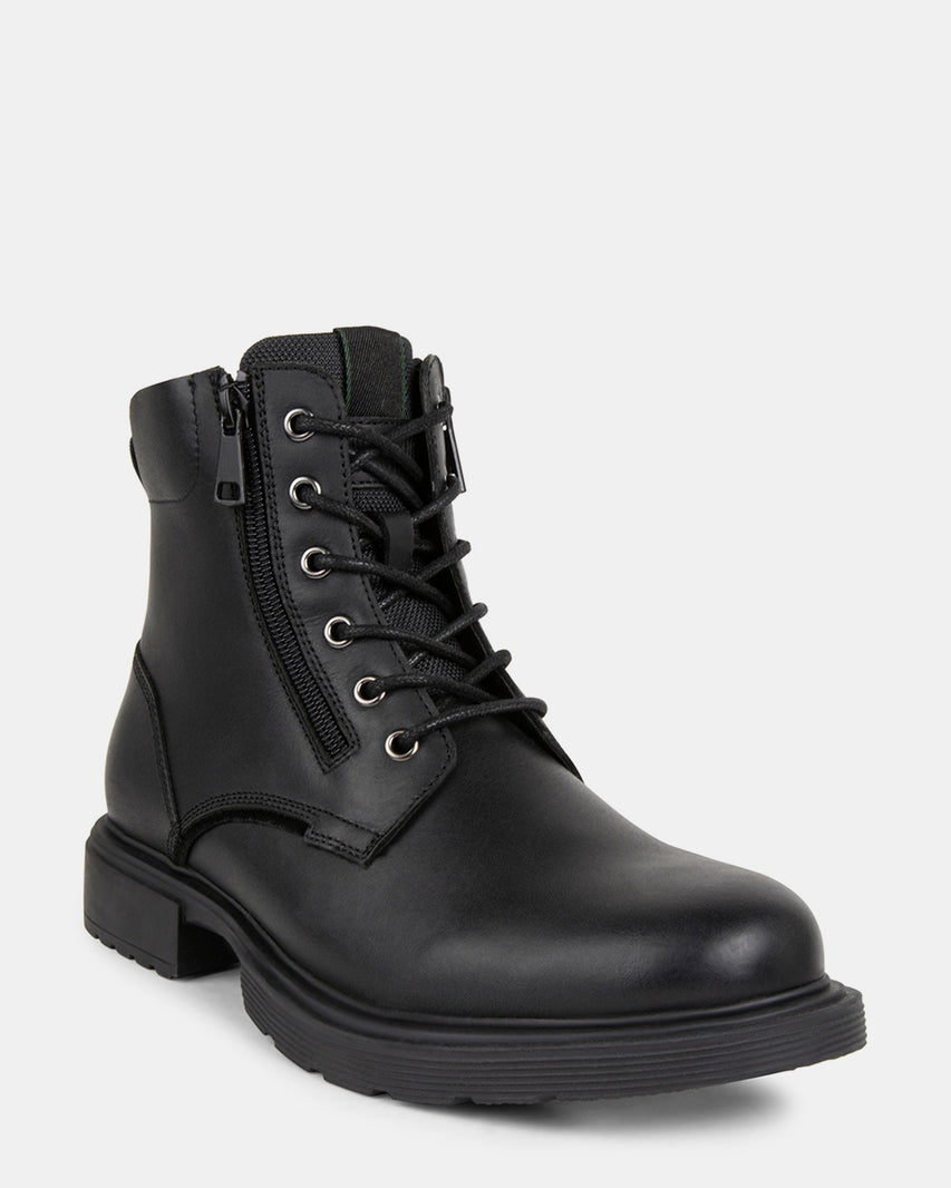 QUARTZ BLACK LEATHER