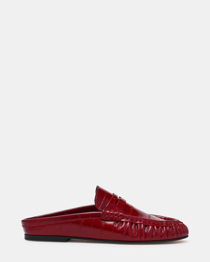 RAFE BURGUNDY EXOTIC - Women's Shoes - Steve Madden Canada