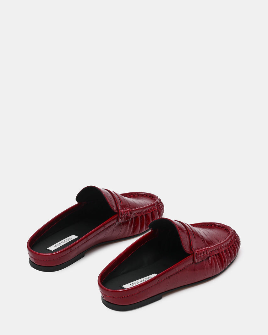 RAFE BURGUNDY EXOTIC - Women's Shoes - Steve Madden Canada - view 6