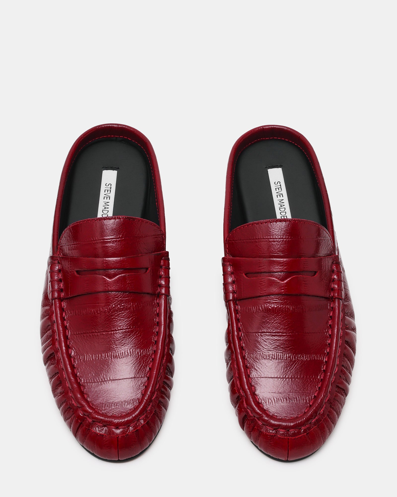 RAFE BURGUNDY EXOTIC - Women's Shoes - Steve Madden Canada - view 5