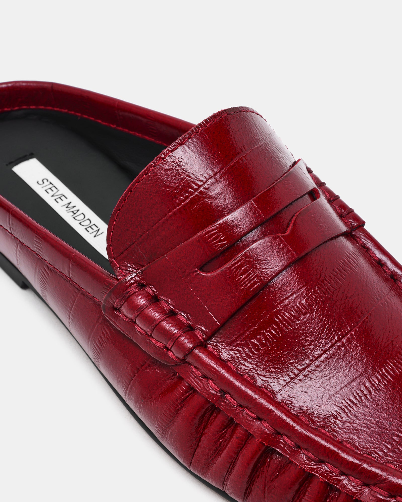RAFE BURGUNDY EXOTIC - Women's Shoes - Steve Madden Canada - view 4