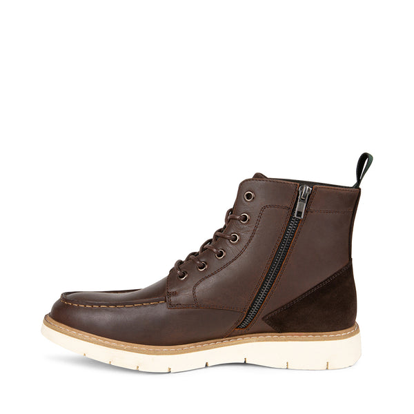 RAYBACKK BROWN LEATHER - Men's Shoes - Steve Madden Canada