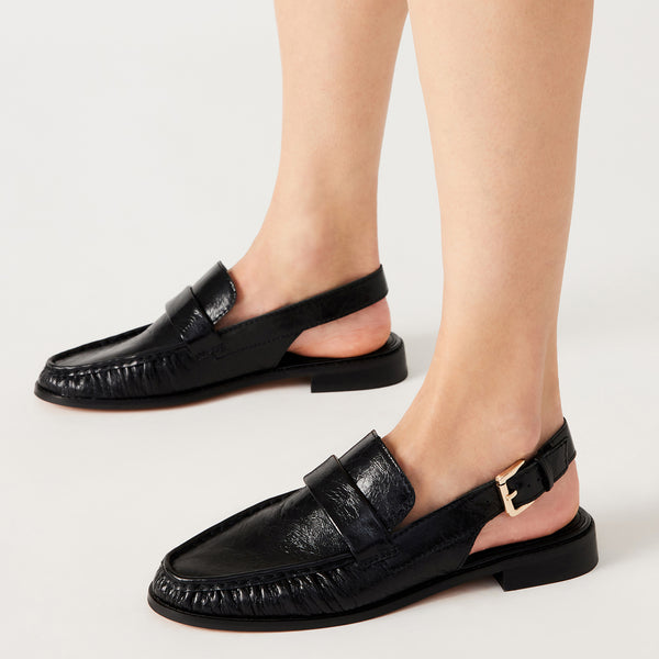 REEVES BLACK LEATHER - Women's Shoes - Steve Madden Canada