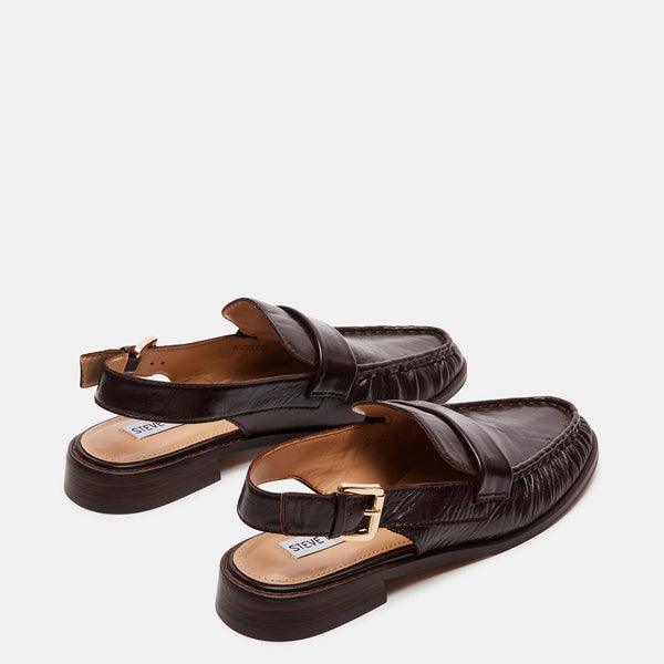 REEVES BROWN LEATHER - Women's Shoes - Steve Madden Canada