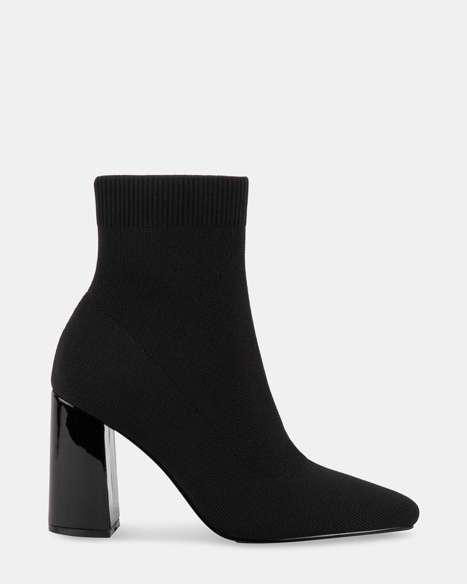Relic Socks RELIC Black Knit Sock Booties | Women's Designer Boots – Steve Madden ...