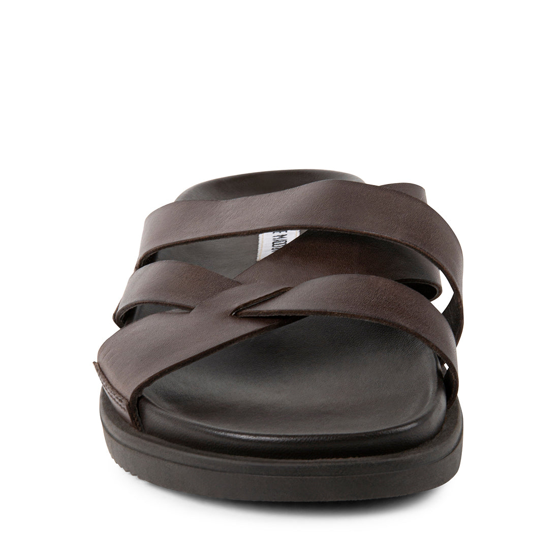 RENE Brown Leather Men's Sandals Men's Designer Sandals Steve