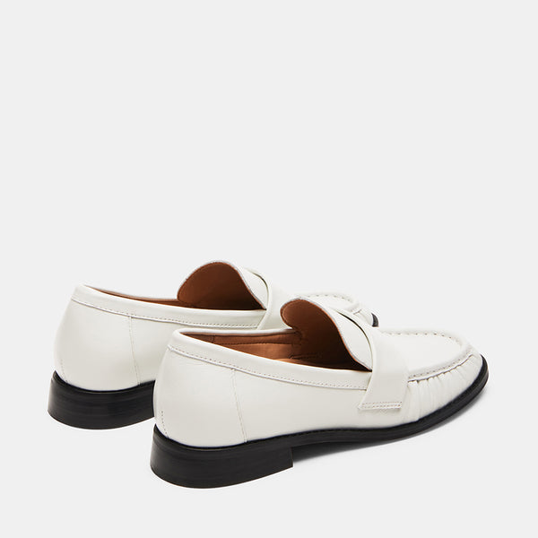 RIDLEY WHITE LEATHER - Women's Shoes - Steve Madden Canada