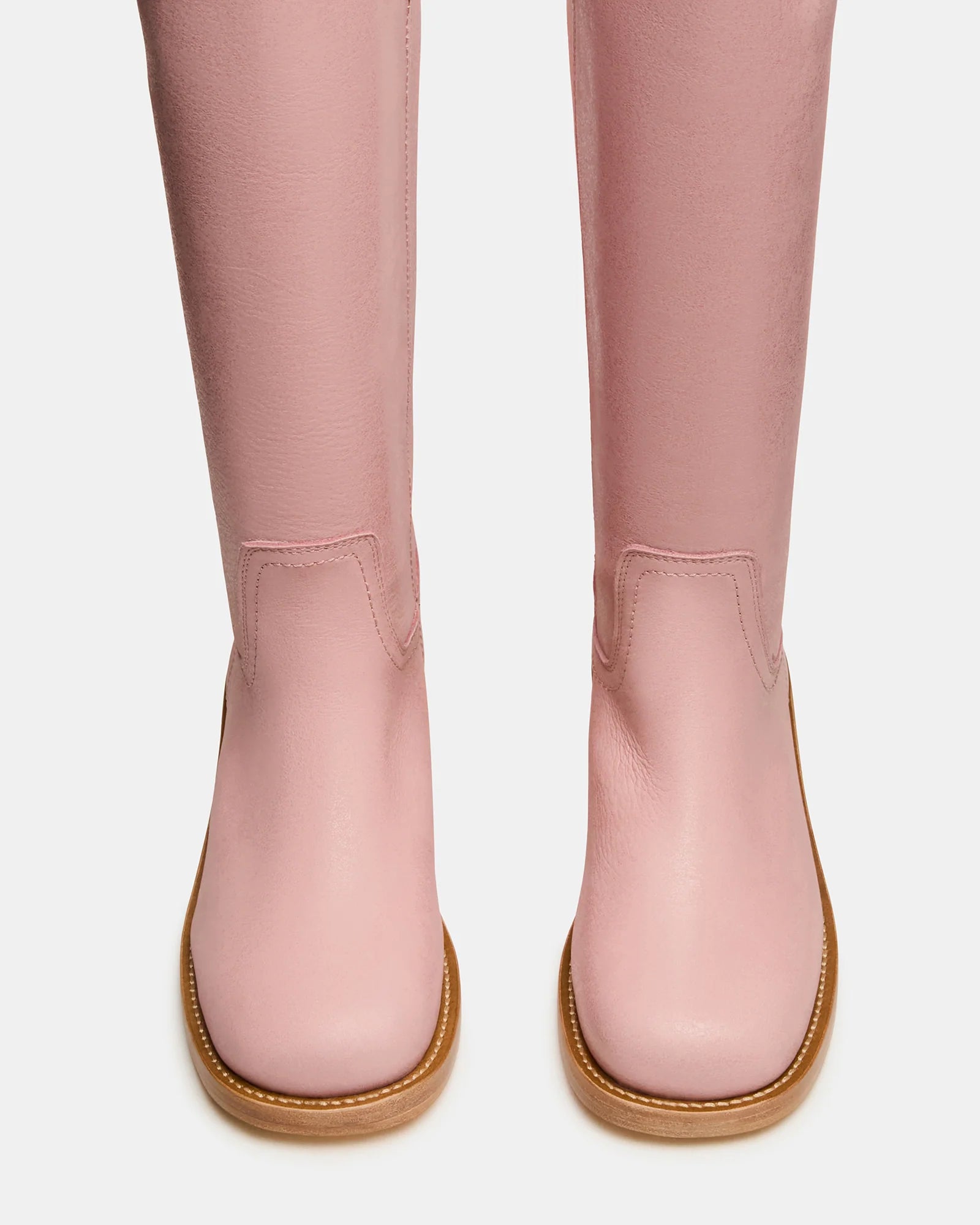 RIGGSS PINK LEATHER - Women's Shoes - Steve Madden Canada - view 4