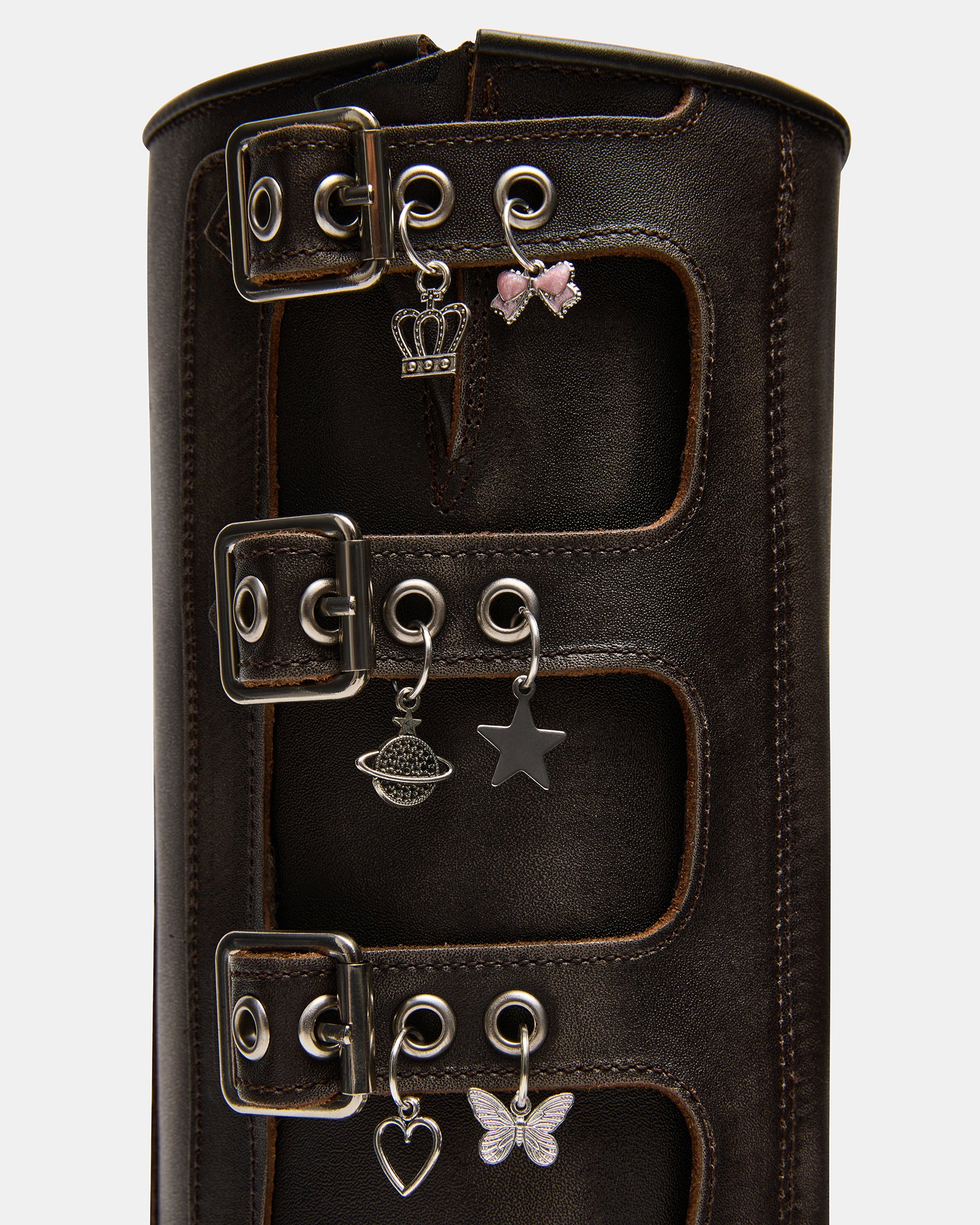 ROCKYY-C BROWN LEATHER - Women's Shoes - Steve Madden Canada