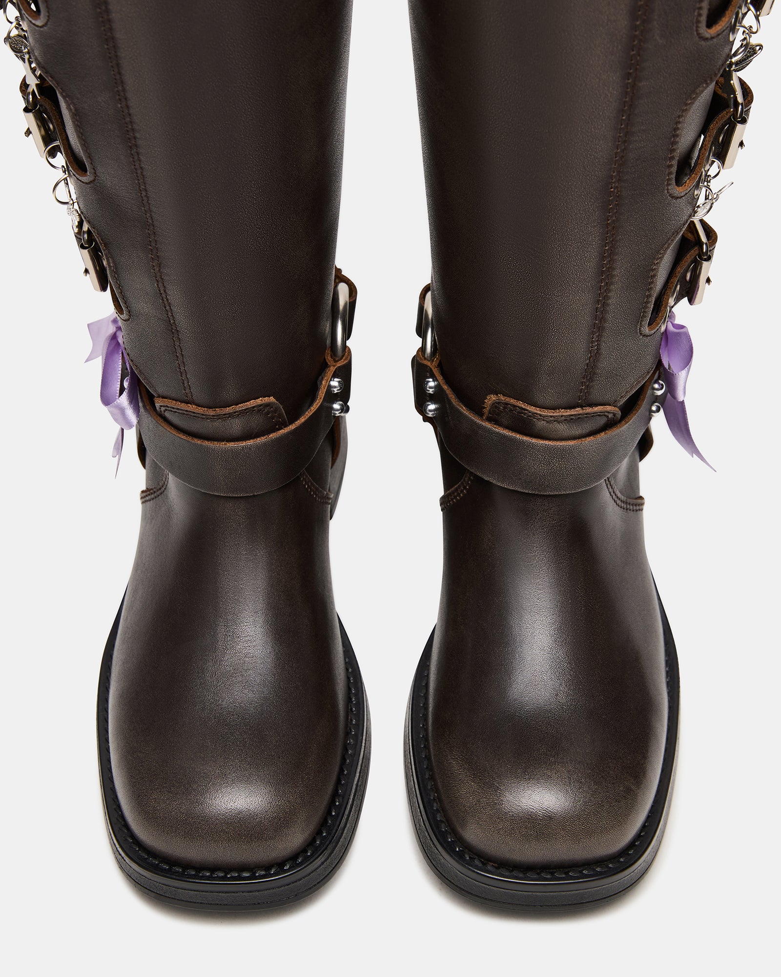 ROCKYY-C BROWN LEATHER - Women's Shoes - Steve Madden Canada