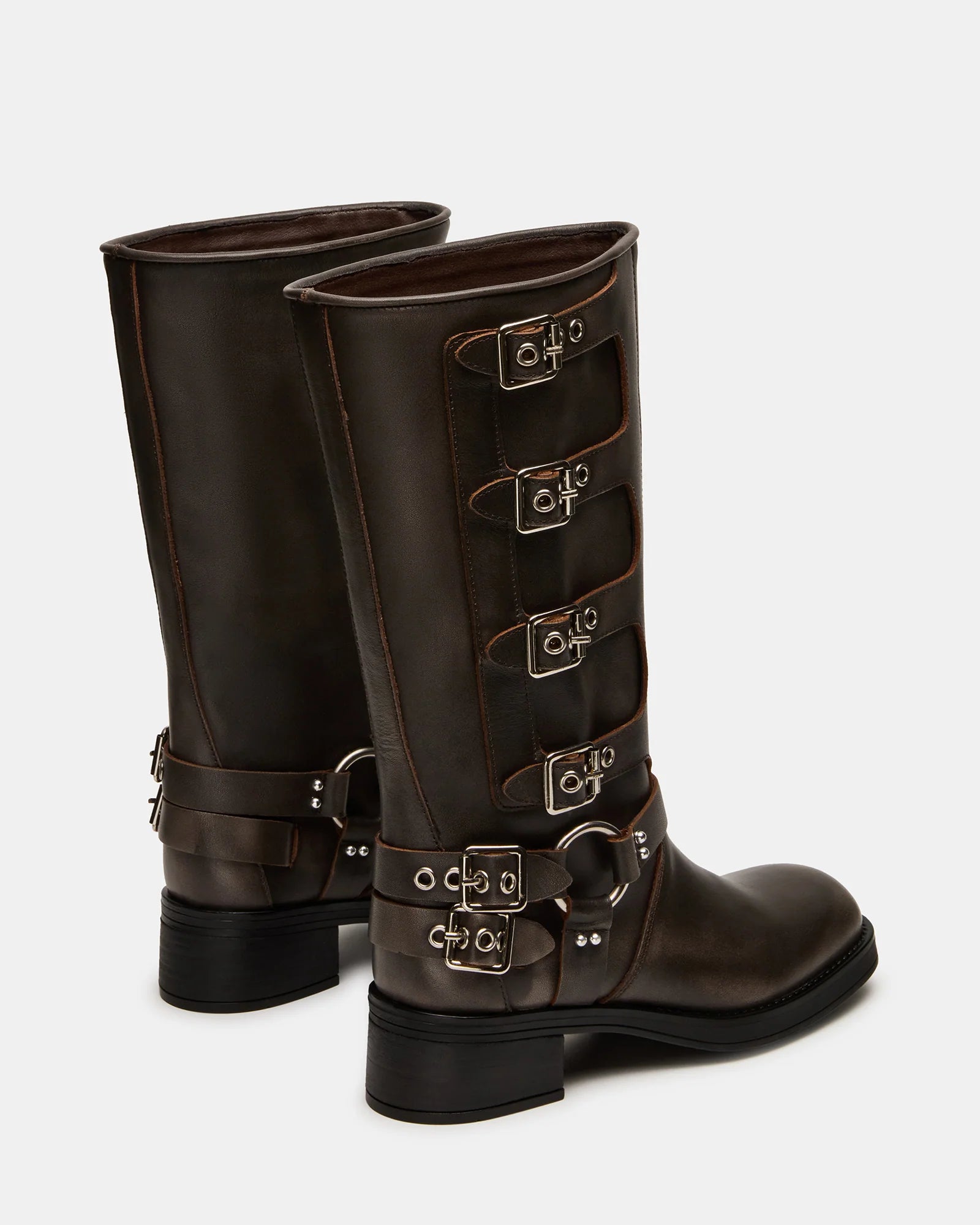 ROCKYY-W BROWN LEATHER - Women's Shoes - Steve Madden Canada