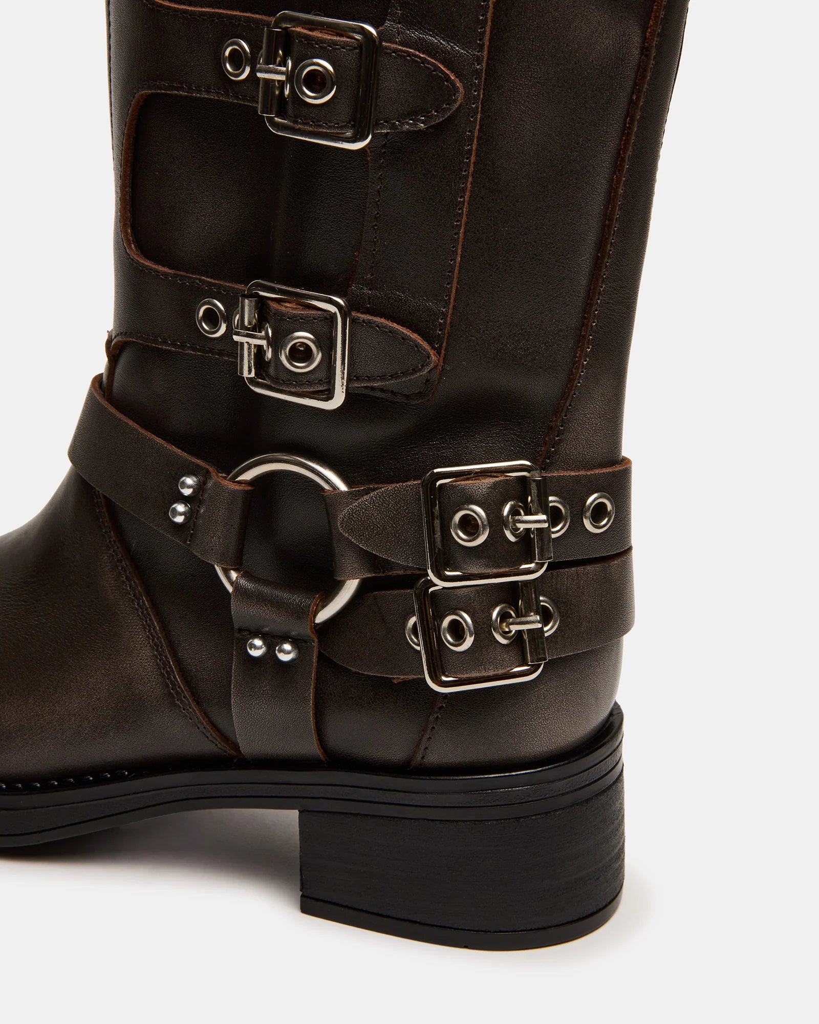 ROCKYY-W BROWN LEATHER - Women's Shoes - Steve Madden Canada