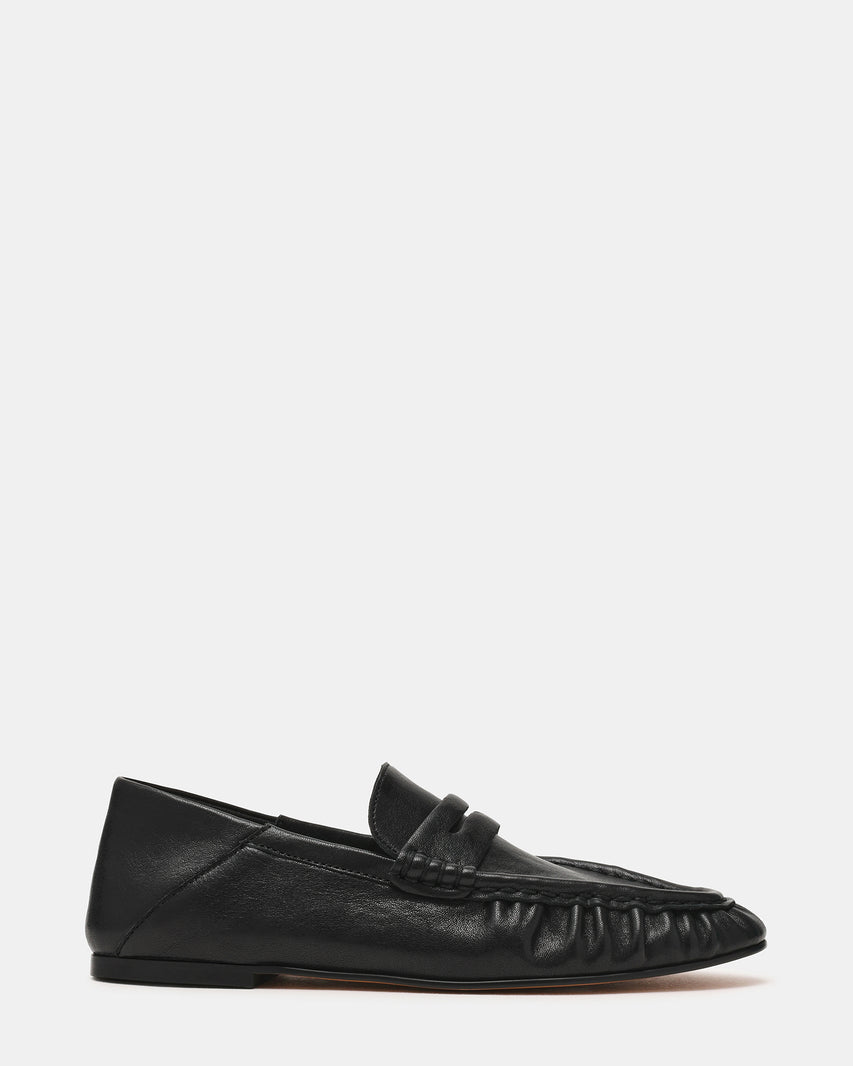 ROGER BLACK LEATHER - Women's Shoes - Steve Madden Canada