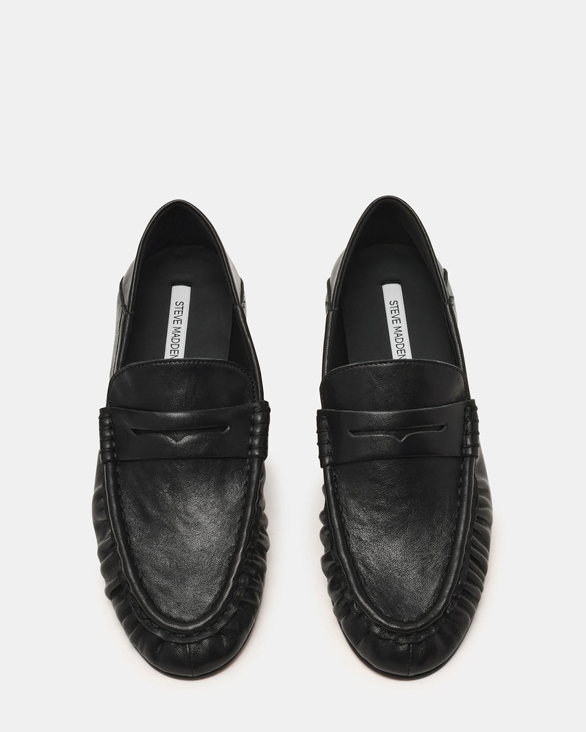 ROGER BLACK LEATHER - Women's Shoes - Steve Madden Canada - view 5