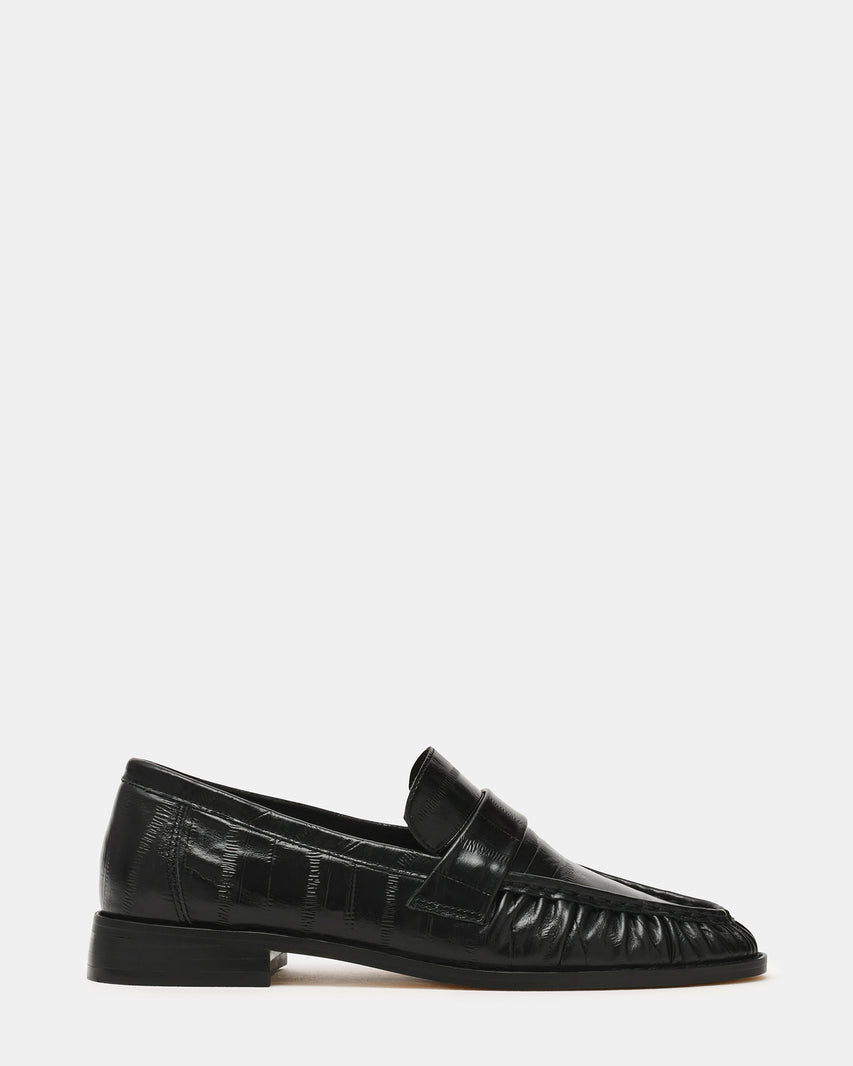 RONIE BLACK EXOTIC - Women's Shoes - Steve Madden Canada