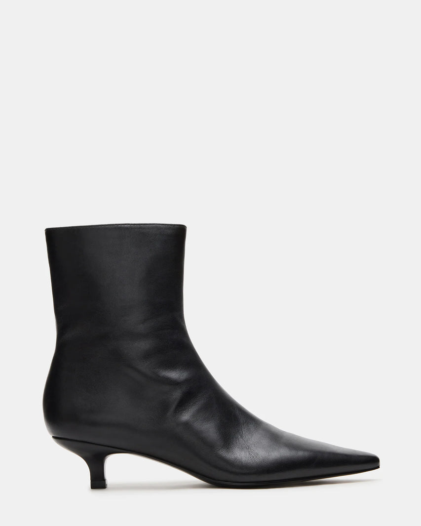VILE BLACK LEATHER - Women's Shoes - Steve Madden Canada