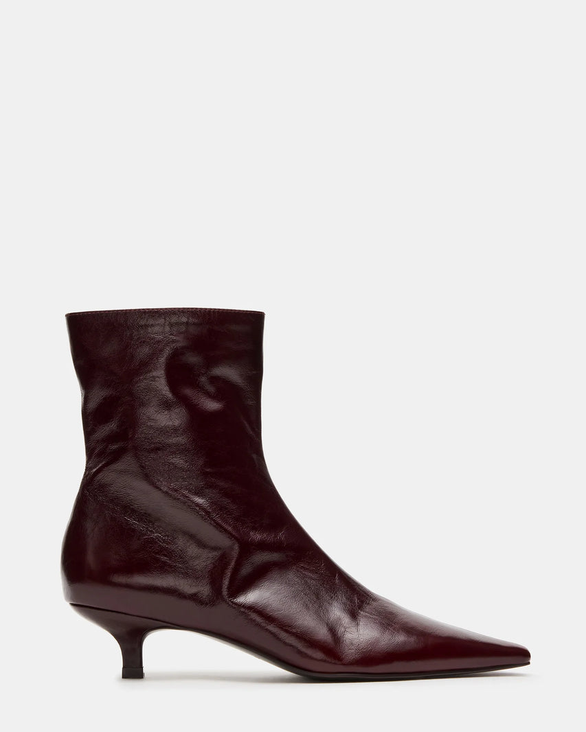 VILE BURGUNDY LEATHER - Women's Shoes - Steve Madden Canada