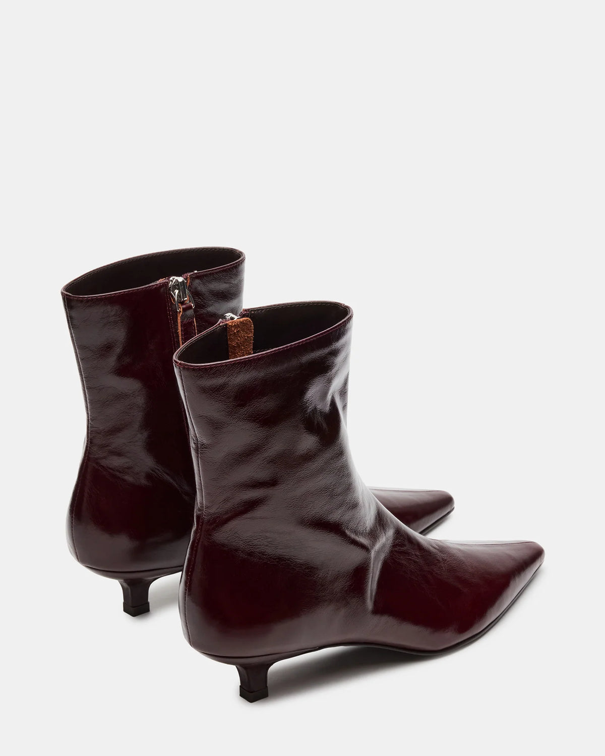 VILE BURGUNDY LEATHER - Women's Shoes - Steve Madden Canada - view 6