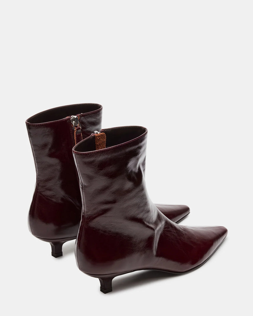 VILE BURGUNDY LEATHER - Women's Shoes - Steve Madden Canada - view 6