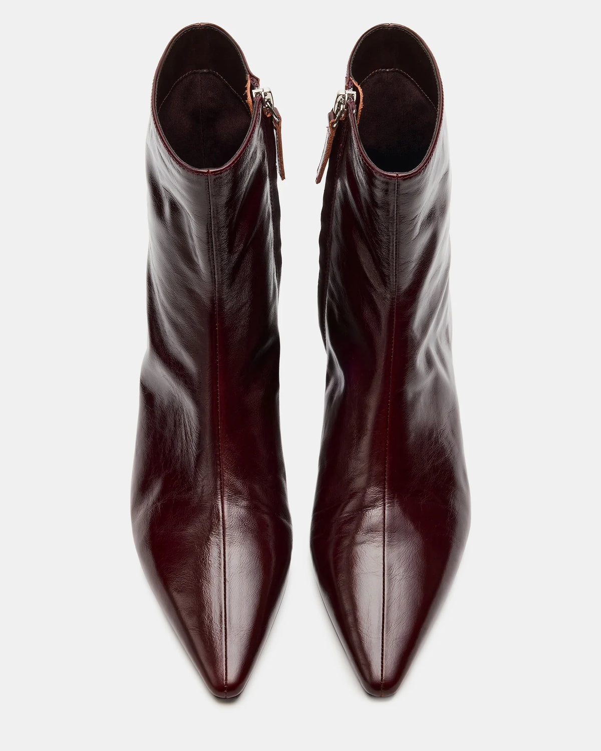 VILE BURGUNDY LEATHER - Women's Shoes - Steve Madden Canada - view 5