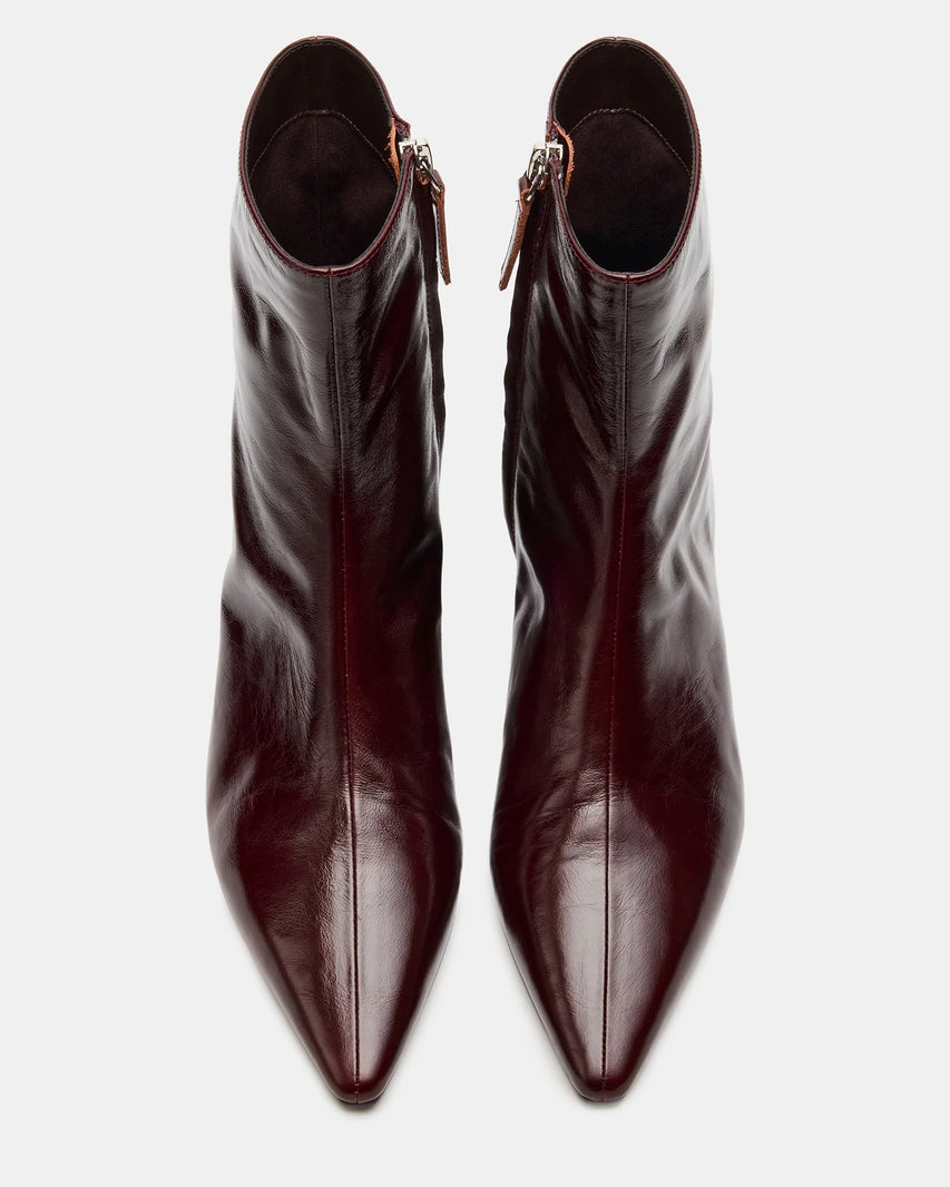 VILE BURGUNDY LEATHER - Women's Shoes - Steve Madden Canada - view 5