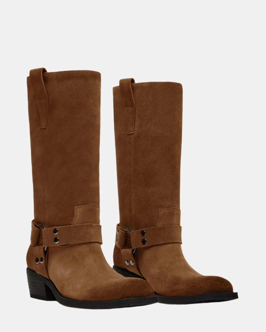 RUSKIN TAN SUEDE - Women&#39;s Shoes - Steve Madden Canada