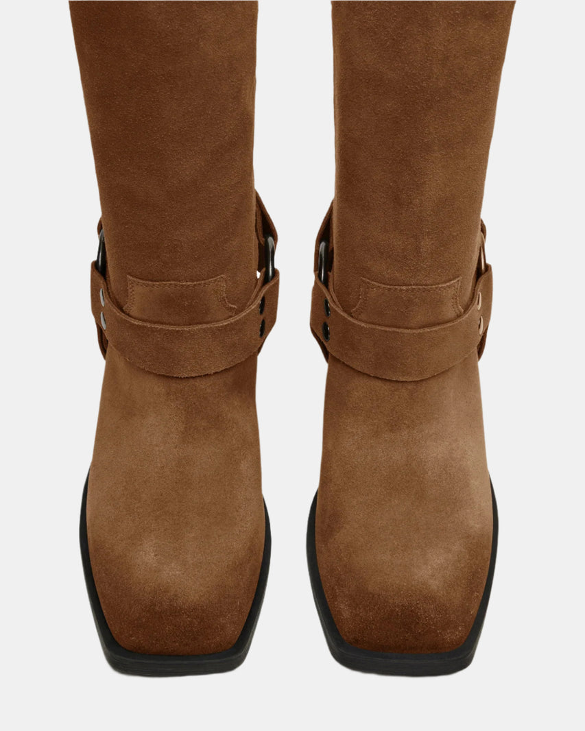 RUSKIN TAN SUEDE - Women&#39;s Shoes - Steve Madden Canada