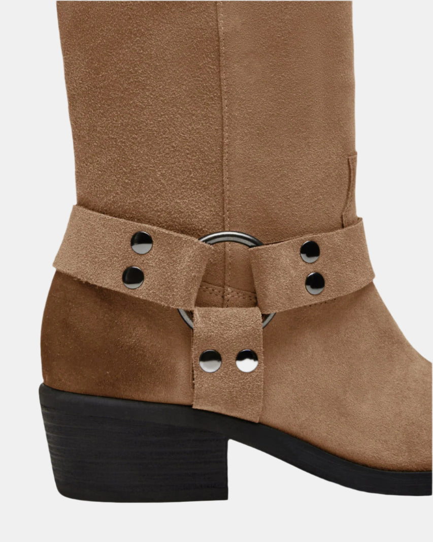 RUSKIN TAUPE SUEDE - Women's Shoes - Steve Madden Canada