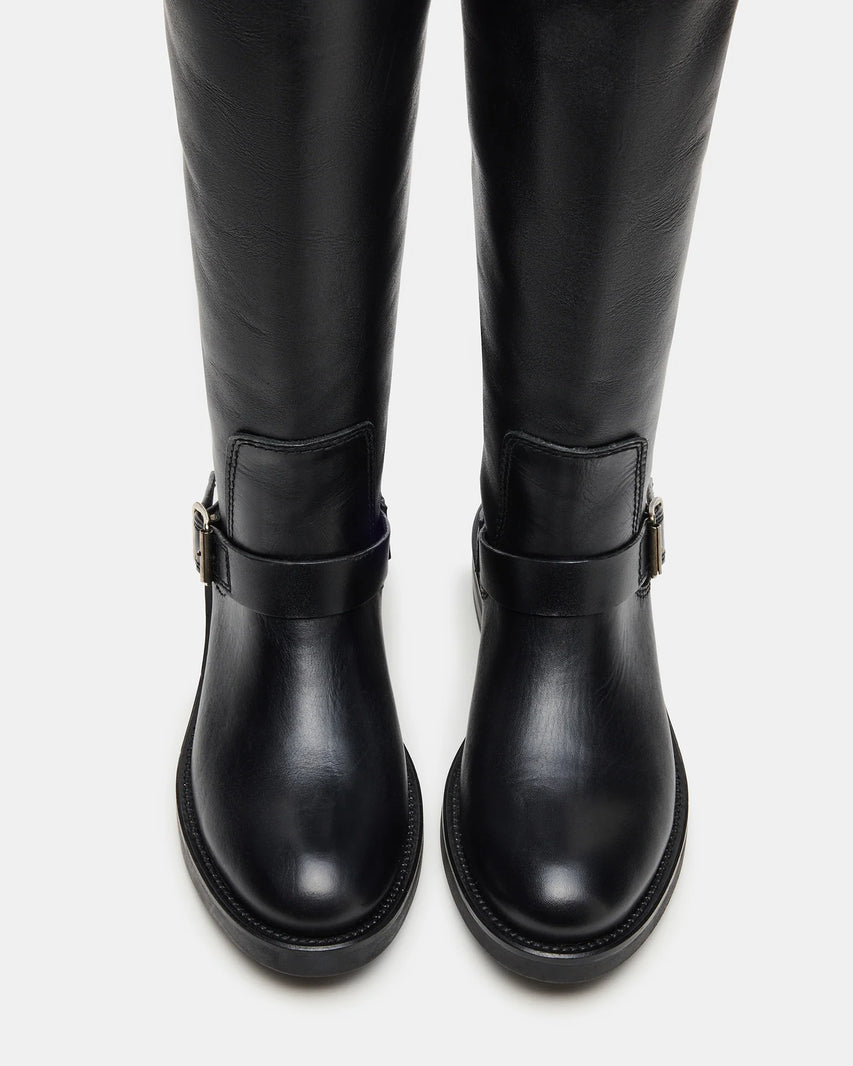 SADY BLACK LEATHER - Women's Shoes - Steve Madden Canada - view 5