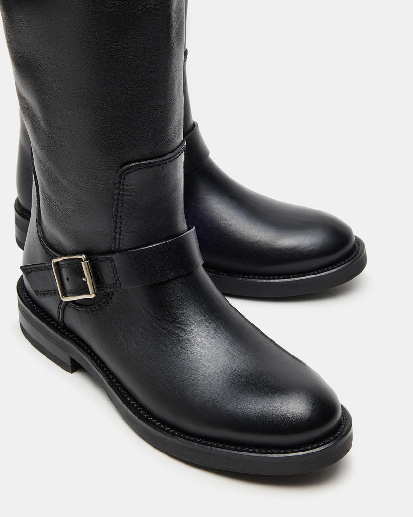 SADY BLACK LEATHER - Women's Shoes - Steve Madden Canada - view 4