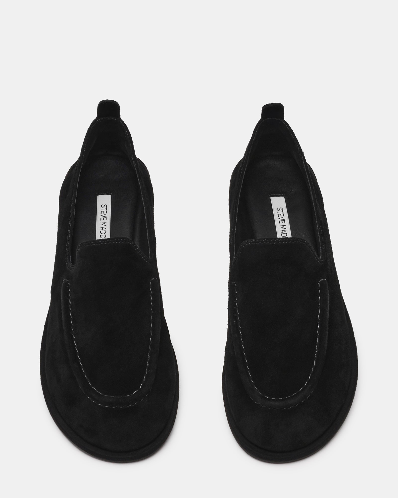 SAFRA BLACK SUEDE - Women's Shoes - Steve Madden Canada - view 4