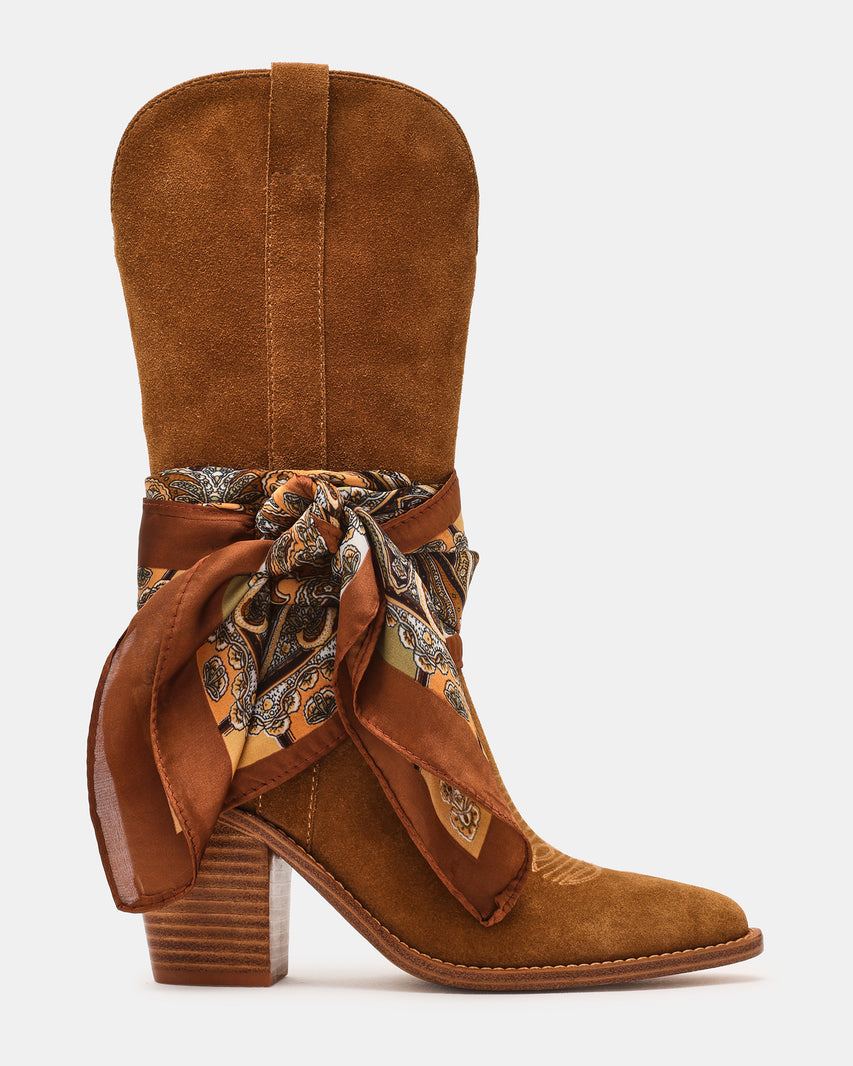 SALLY-S TAN SUEDE - Women's Shoes - Steve Madden Canada
