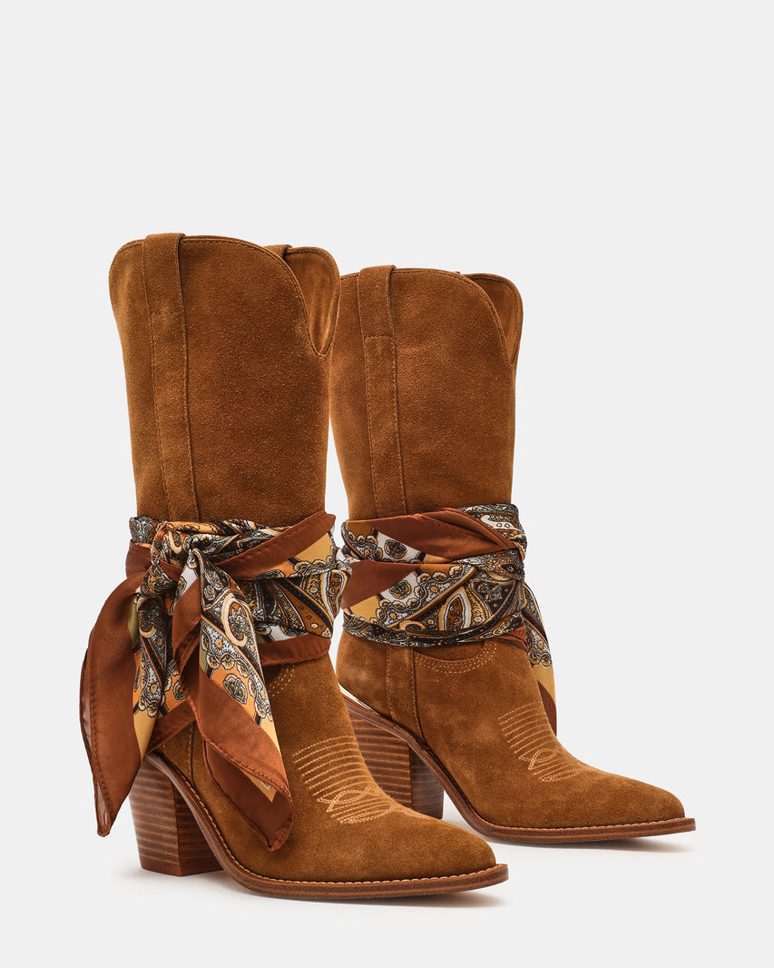 SALLY-S TAN SUEDE - Women's Shoes - Steve Madden Canada - view 2