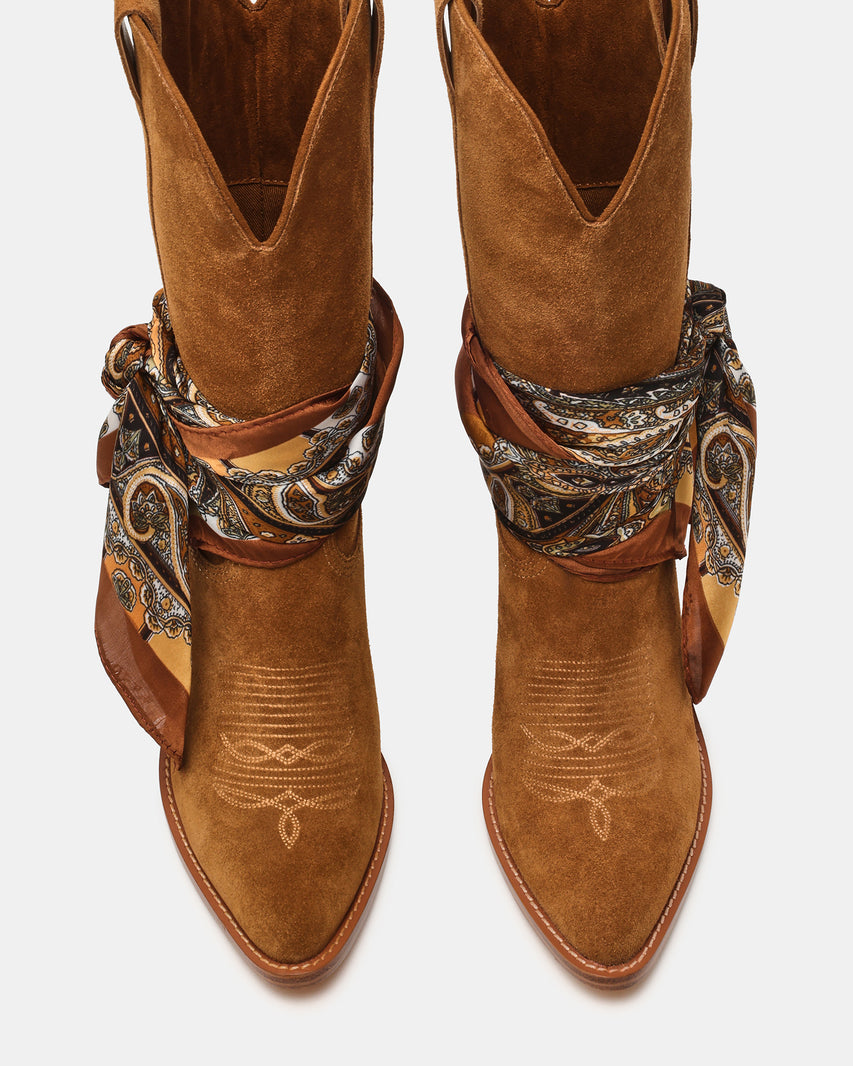 SALLY-S TAN SUEDE - Women's Shoes - Steve Madden Canada - view 4