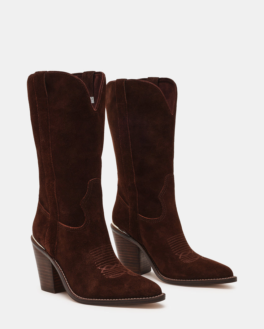 SALLY BROWN SUEDE - Women's Shoes - Steve Madden Canada - view 2