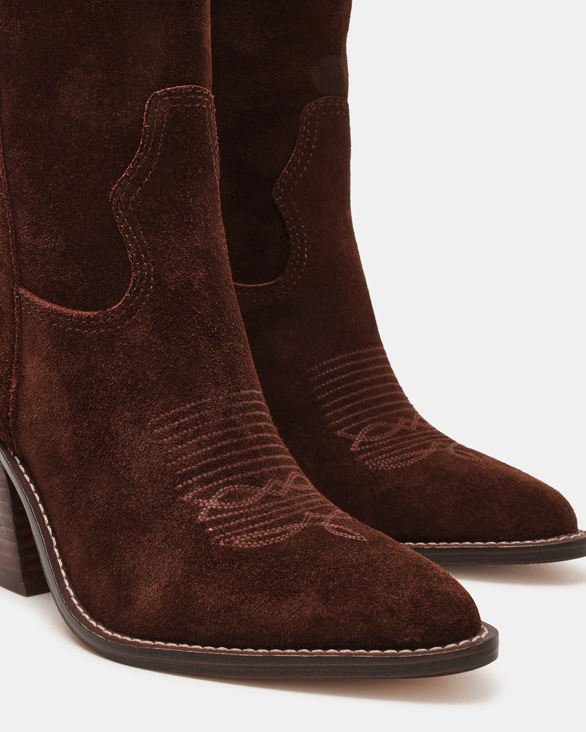 SALLY BROWN SUEDE - Women's Shoes - Steve Madden Canada - view 3