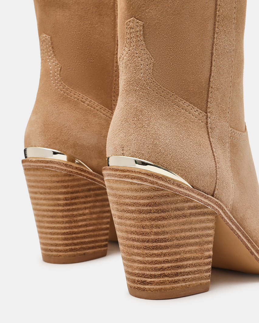 SALLY NATURAL SUEDE - Women's Shoes - Steve Madden Canada - view 3