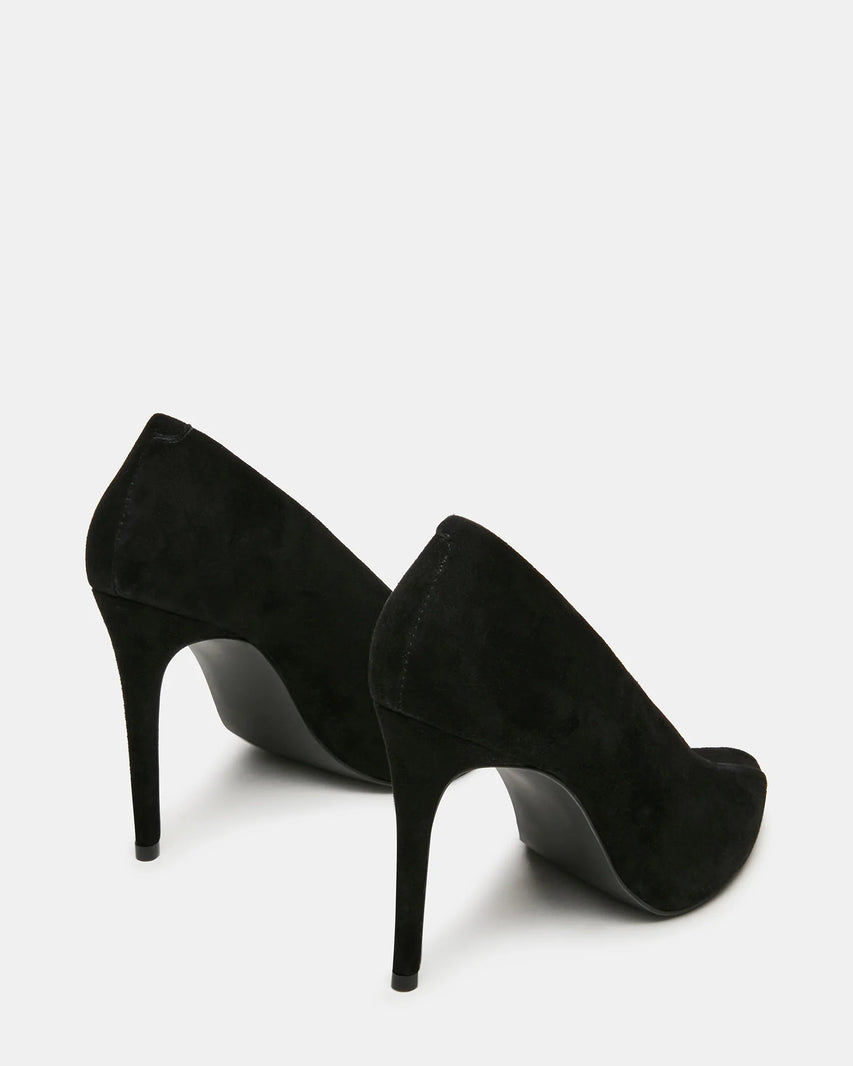 SANTINO BLACK SUEDE - Women's Shoes - Steve Madden Canada - view 5