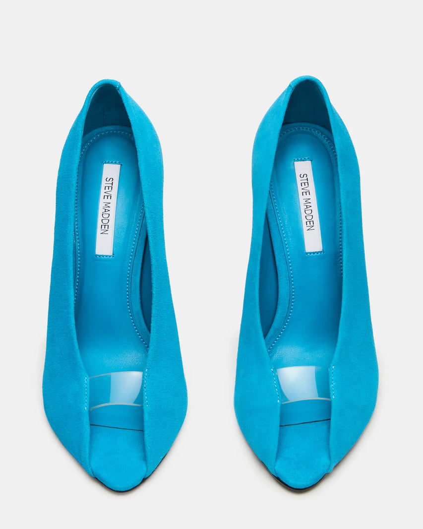 SANTINO BLUE SUEDE - Women's Shoes - Steve Madden Canada - view 6