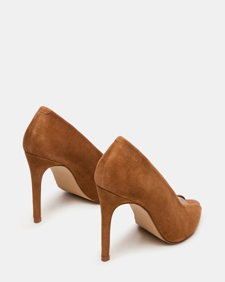 SANTINO CHESTNUT SUEDE - Women's Shoes - Steve Madden Canada - view 6