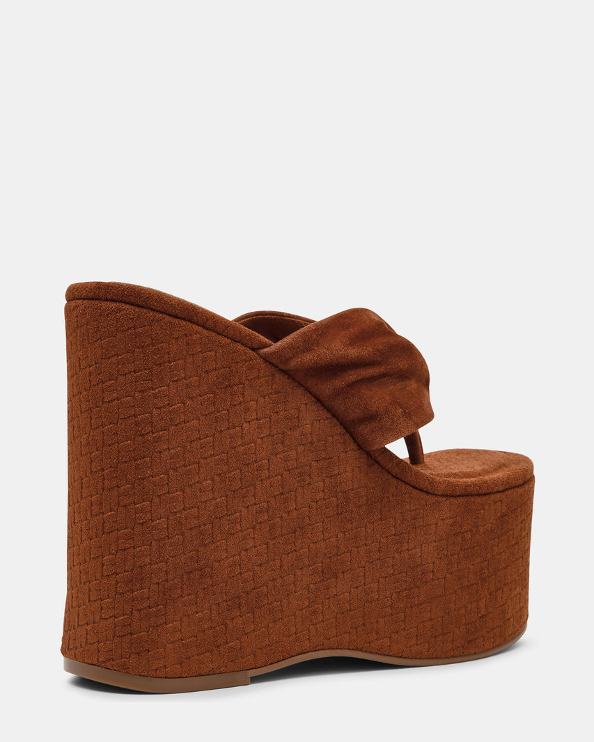 SAUCY TAN SUEDE - Women's Shoes - Steve Madden Canada - view 6