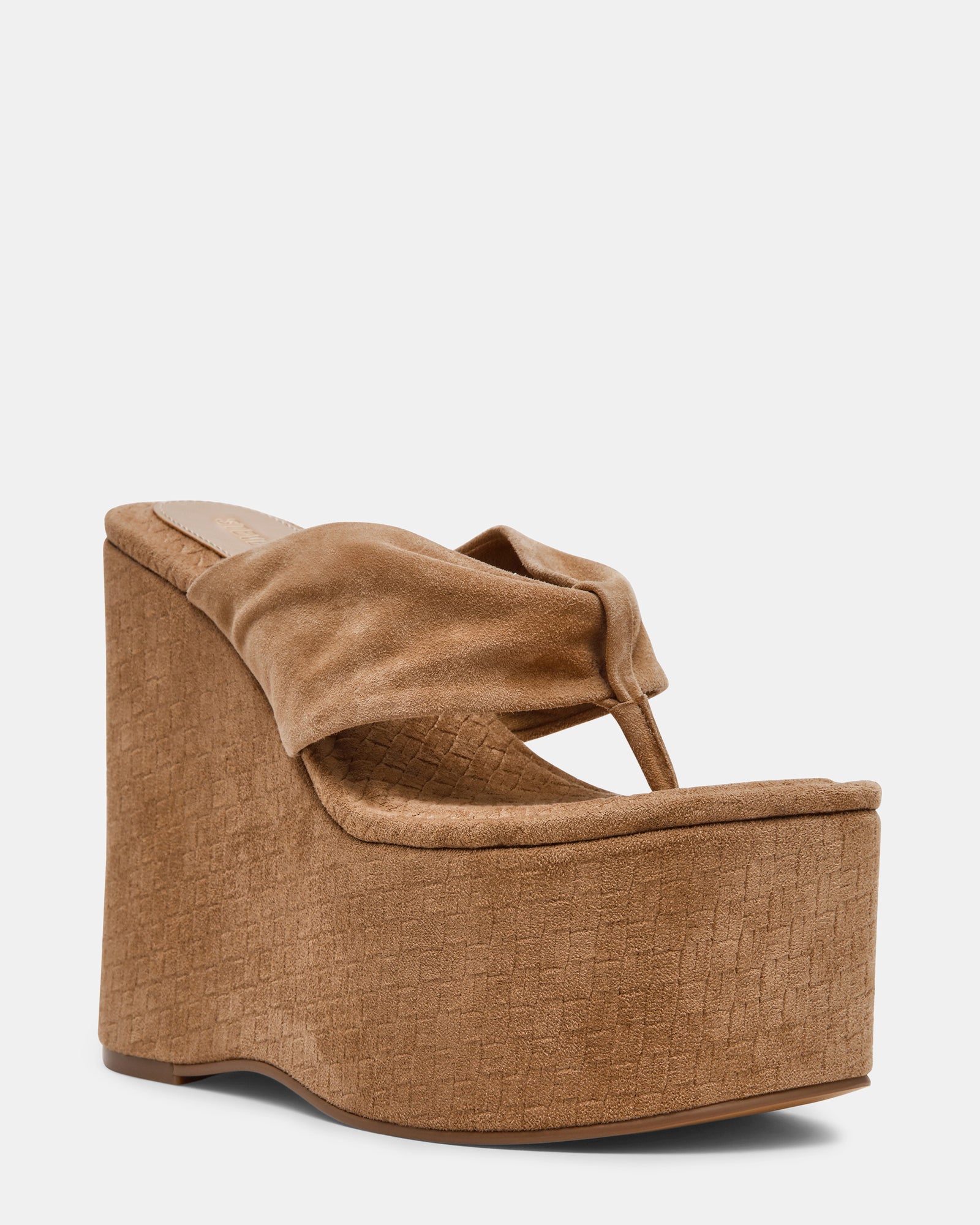 SAUCY TAUPE SUEDE - Women's Shoes - Steve Madden Canada - view 2