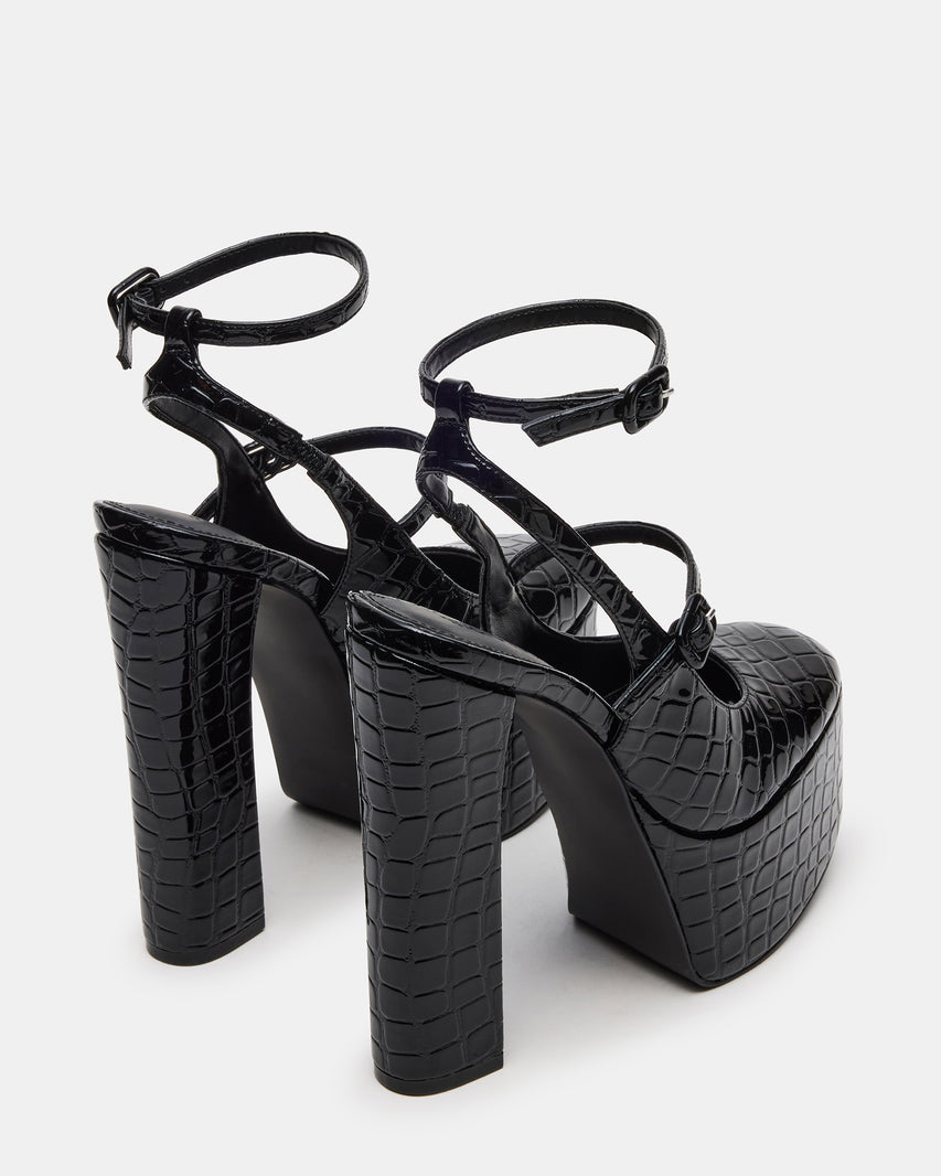 SCOTLYN BLACK EXOTIC - Women's Shoes - Steve Madden Canada - view 5