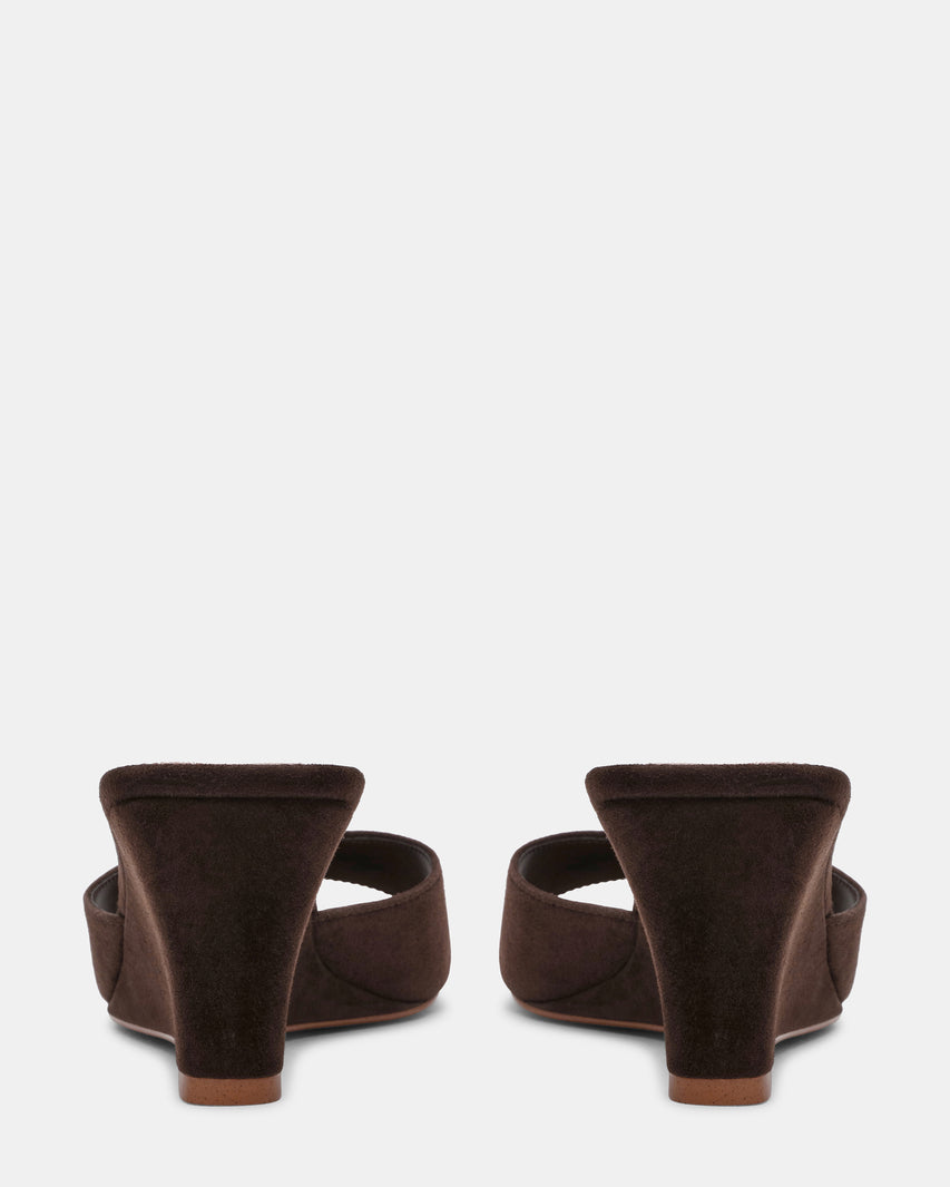 SELESTE BROWN SUEDE - Women's Shoes - Steve Madden Canada - view 5