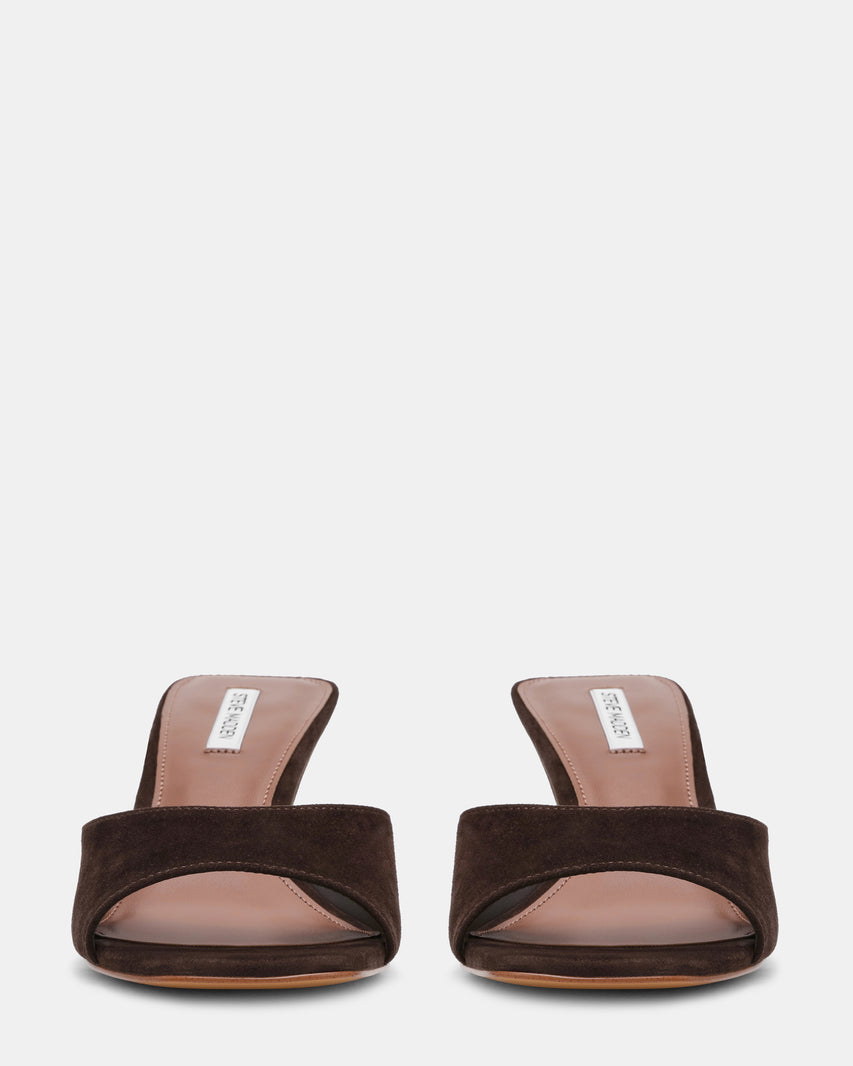 SELESTE BROWN SUEDE - Women's Shoes - Steve Madden Canada - view 3