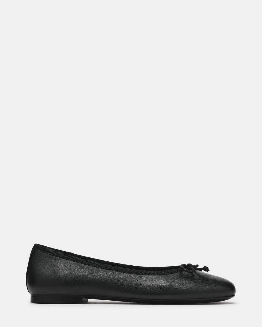 SELMA BLACK LEATHER - Women's Shoes - Steve Madden Canada