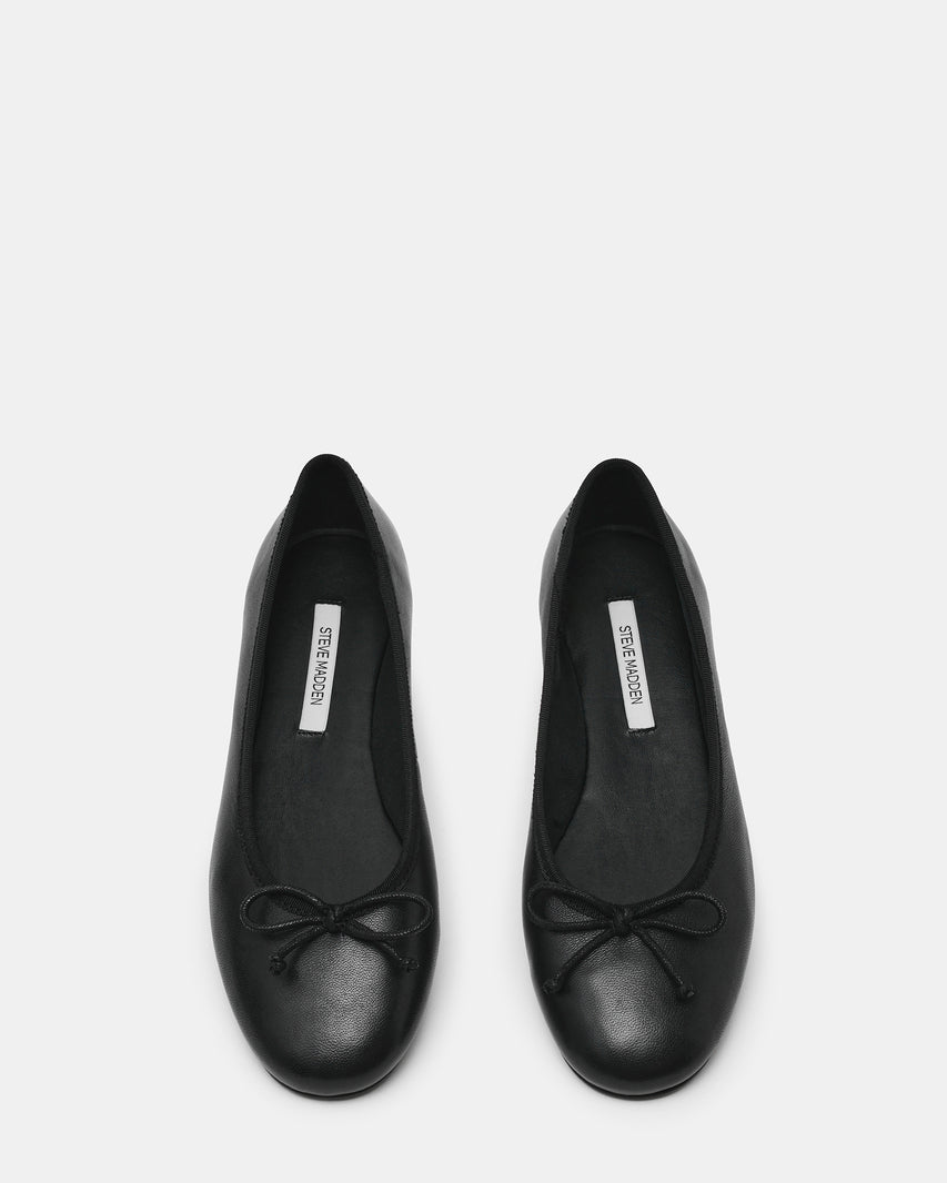 SELMA BLACK LEATHER - Women's Shoes - Steve Madden Canada - view 5