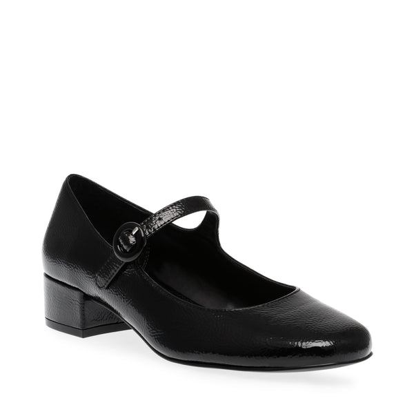 SESSILY BLACK PATENT - Women's Shoes - Steve Madden Canada